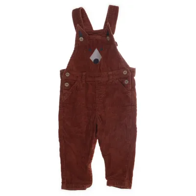 Hängselbyxor (Brun) från Lupilu Ekologisk bomull