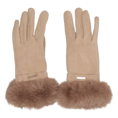 Handschuhe (Beige, Braun) von Fashion