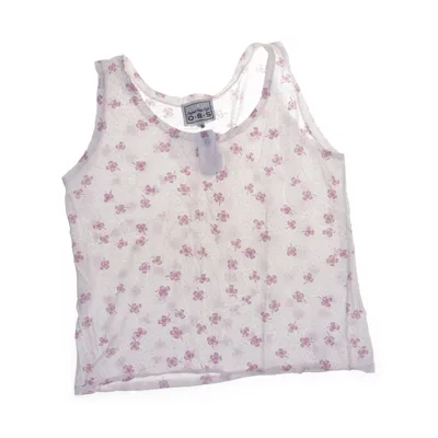 Tanktop (Wit, Lila) van O.B.S
