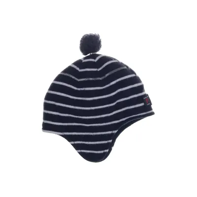 Pompon muts (Blauw, Wit) van Polarn O. Pyret Acryl, Merinowol