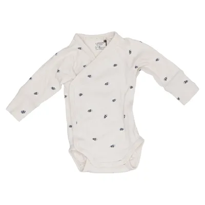 Romper (Beige) van Lindex Newborn Katoen, Elastaan