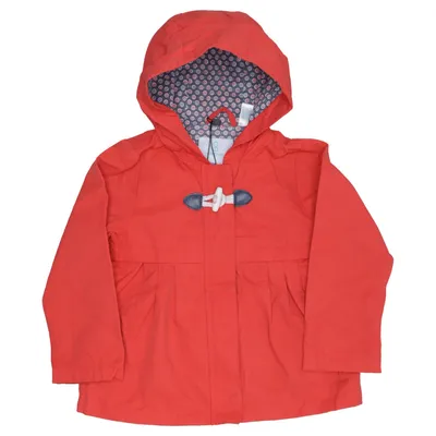 Duffle coat (Rouge) de Obaïbi Coton, Polyamide