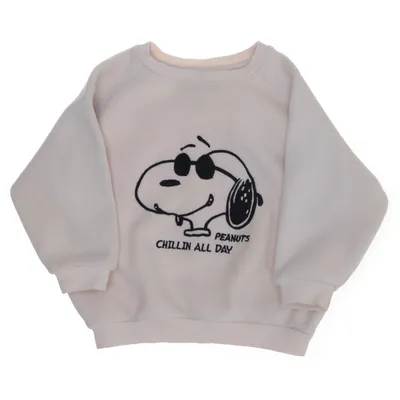 Collegetröja (Beige) från Zara Polyester