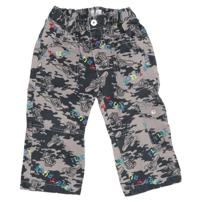 Cargo pants (Gray, Multicolored) from Me Too Cotton