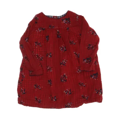 Klänning (Röd) från Petit Bateau Bomull