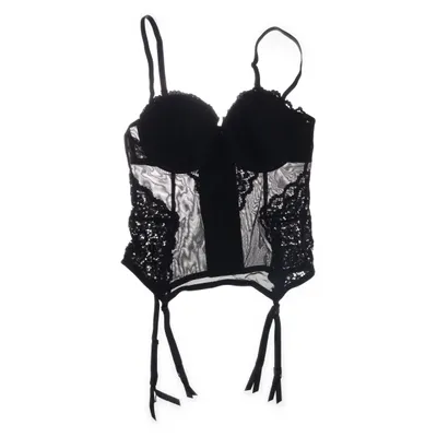 Bustier (Sort) fra H&M Elastan, Polyamid, Polyester