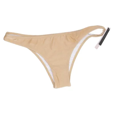 Bikiniunderdel (Guldfärgad) från Victoria's Secret Elastan, Metallfiber, Polyamid, Polyester