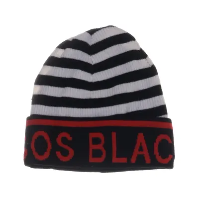 Bonnet (Noir, Blanc, Rouge) de SOS Laine de mouton, Polyester