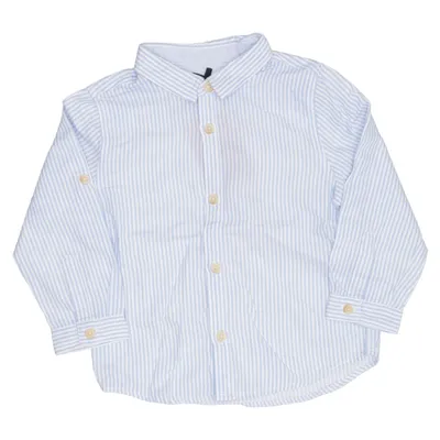 Shirt (Blue, White) from Zara Baby Cotton