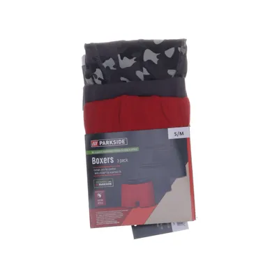 Kalsonger (Röd, Grå, Flerfärgad) från Parkside Bomull, Elastan