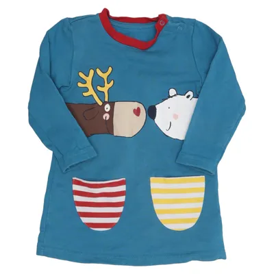 Sweatshirt (Blauw, Meerkleurig) van Jako-O Katoen, Elastaan