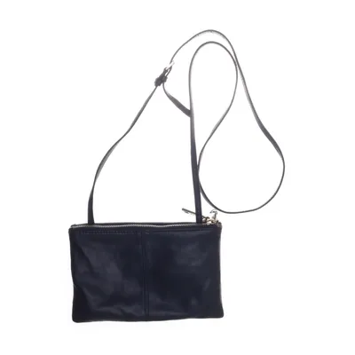 Axelremsväska (Svart) från WERA Stockholm Bomull, Skinn