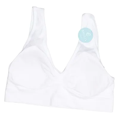 Sports bra (White) from Emilia Elastane, Polyamide