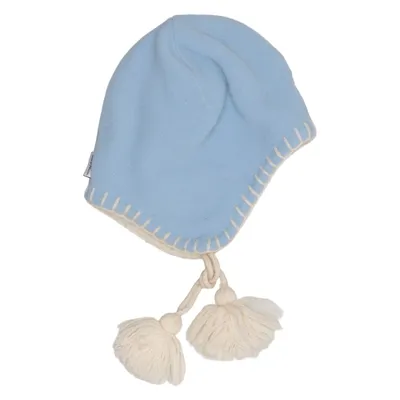 Hat (Blue, Beige) from Conte of Florence Polyester
