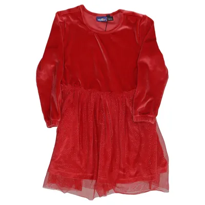 Robe (Rouge) de Lupilu Élasthane, Polyester recyclé