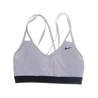 Sport-BH (Vit, Svart) från Nike Elastan, Polyamid, Polyuretan, Återvunnen polyester