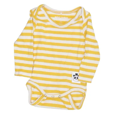 Body (Jaune, Blanc) de Mini Rodini