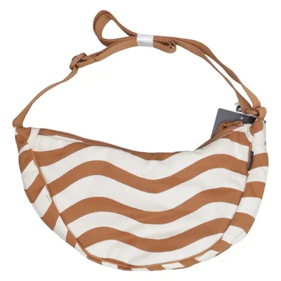 Skuldertaske (Brun, Hvid) fra Marimekko Bomuld, Polyester
