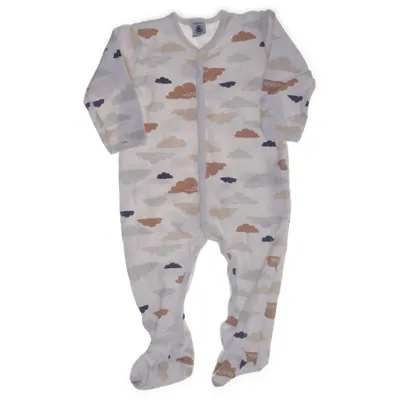 Rompers (White, Multicolored) from Petit Bateau Cotton