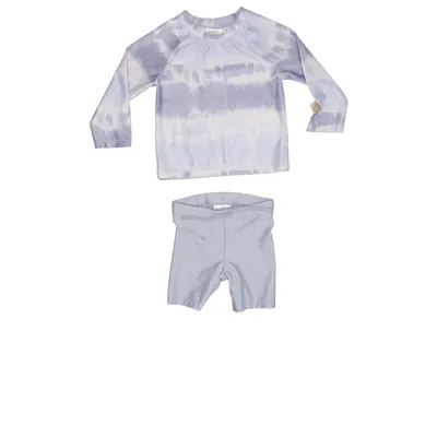 UV beschermende kleding (Blauw, Wit) van H&M Elastaan, Polyester