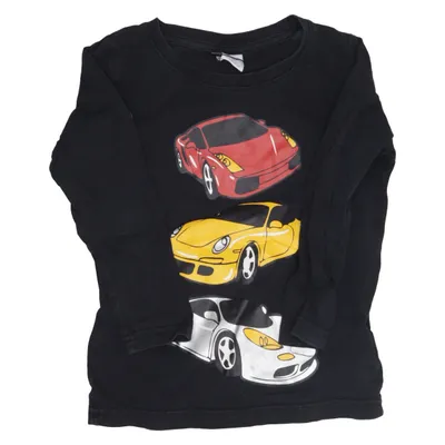 Long sleeve T-shirt (Black, Multicolored) from Lindex Kids Cotton