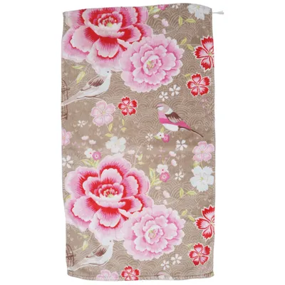 Handdoek (Bruin, Roze, Meerkleurig) van Pip Studio