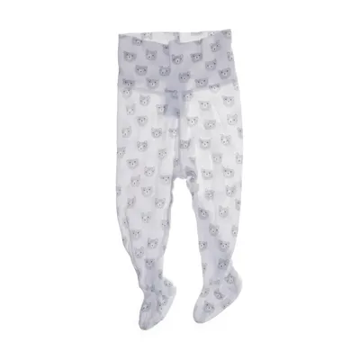 Bukser (Hvid, Grå) fra H&M Bomuld, Elastan