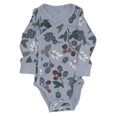 Body (Blå, Flerfärgad) från Lindex Baby Bomull, Elastan