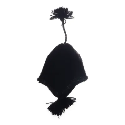 Bobble hat (Black) from Akaz Acrylic, Wool