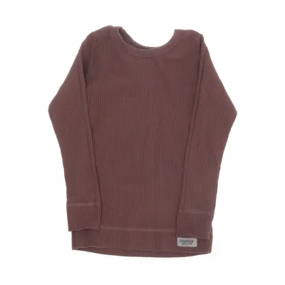 Langærmet t-shirt (Brun) fra MarMar Copenhagen Bomuld, Modal