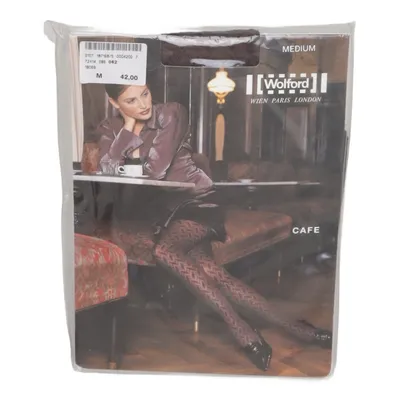 Nylonstrømpebukser (Brun) fra Wolford Elastan, Polyamid