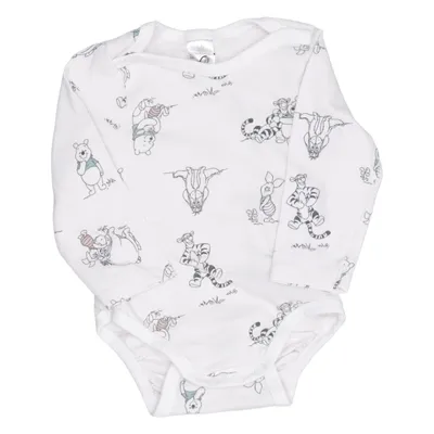 Body (Hvid, Sort) fra Disney Baby Elastan, Økologisk bomuld