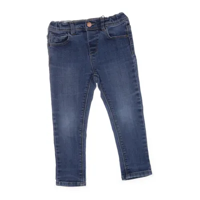 Jean (Bleu) de Zara BabyGirl Coton, Élasthane, Polyester