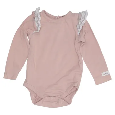 Body (Rosa) från Newbie by KappAhl Bomull, Elastan