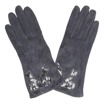 Leren handschoenen (Grijs) van Promod Leer