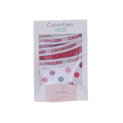 Slip (Wit, Meerkleurig) van Calvin Klein Katoen, Elastaan
