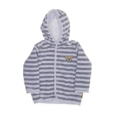 Huvtröja (Vit, Grå) från Steiff Bomull, Polyester