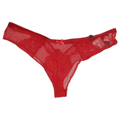 Culotte (Rouge) de Hunkemöller Coton, Élasthane, Polyamide