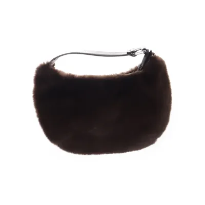 Handbag (Brown) from Mango Polyester, Polyurethane