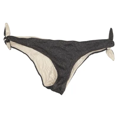 Bikini broekje (Zwart, Goud) van Luli Fama