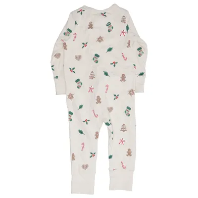Sparkdräkt (Beige, Flerfärgad) från Åhléns Kids Bomull, Elastan