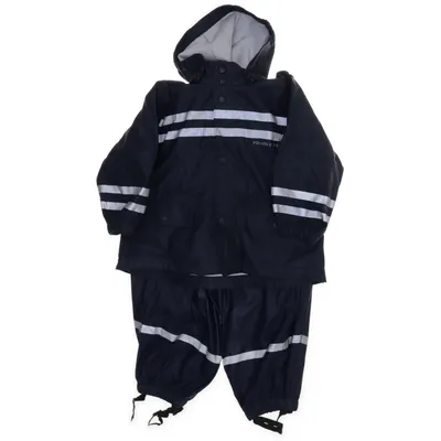 Regntøj (Blå) fra Polarn O. Pyret Polyester, Polyurethan