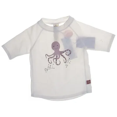 Badtröja (Vit, Rosa) från Lässig Elastan, Polyamid