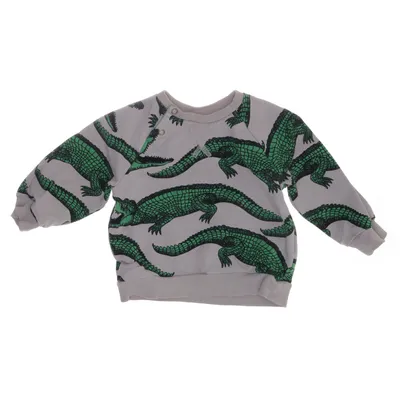 Sweatshirt (Gray, Green, Multicolored) from Mini Rodini Organic cotton, Elastane