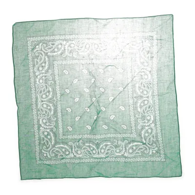 Näsduk (Grön, Vit)