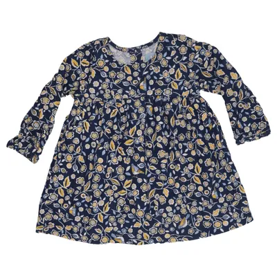 Kleid (Blau, Gelb, Weiß) von BabyGap Baumwolle