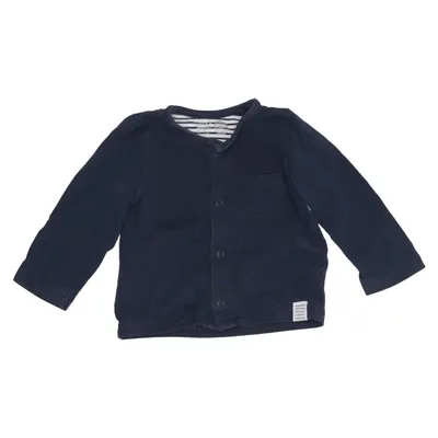Cardigan (Bleu, Blanc) de Lindex Newborn Coton, Élasthane