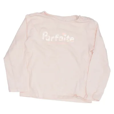 T-shirt à manches longues (Rose) de Gémo Coton