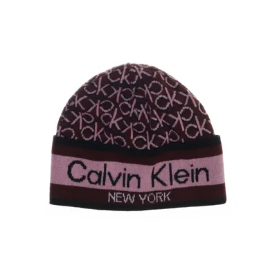 Beanie (Rood, Meerkleurig) van Calvin Klein Acryl, Wol