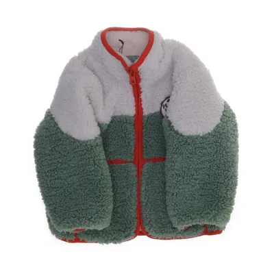 Fleecejacka (Grön, Vit, Röd) från Zara Polyester